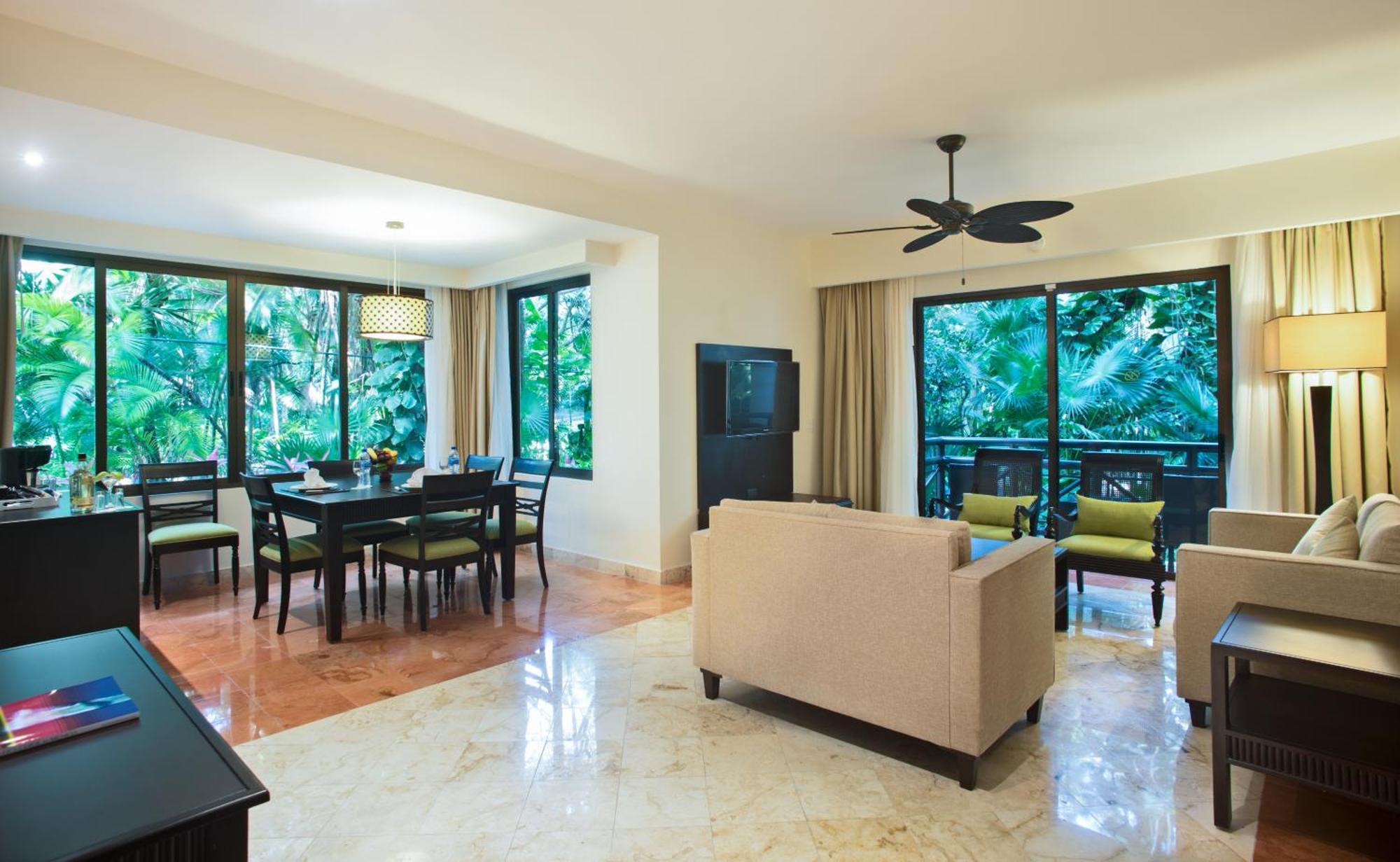 Occidental at Xcaret Destination - All Inclusive Xcaret Park Esterno foto Living room