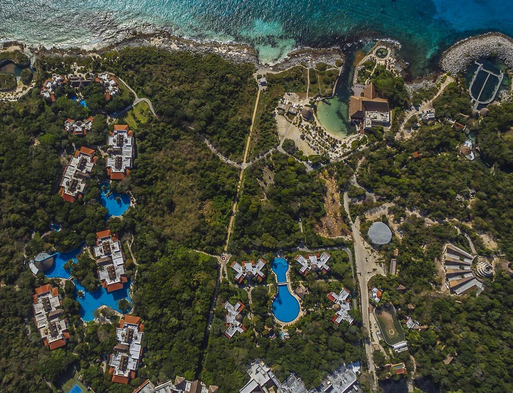 Occidental at Xcaret Destination - All Inclusive Xcaret Park Esterno foto Aerial view of the resort