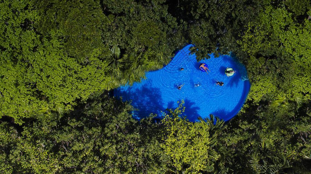 Occidental at Xcaret Destination - All Inclusive Xcaret Park Esterno foto The Blue Lake